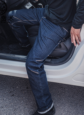 虎贲战术军鸟XFunctional丹宁战术牛仔裤原牛工装休闲裤多功能裤