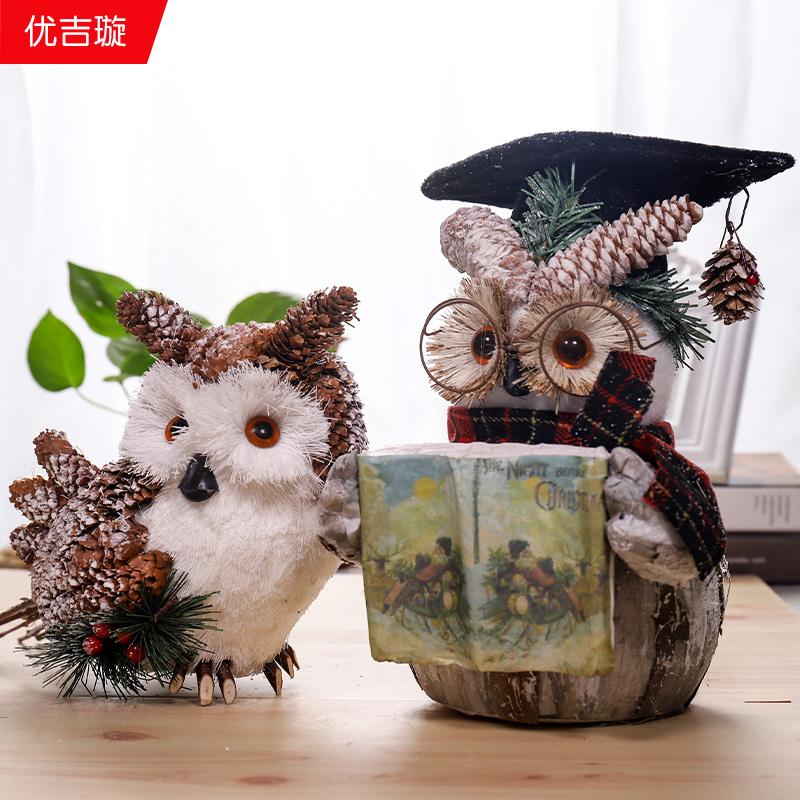 圣诞节装饰品迷你摆件公仔