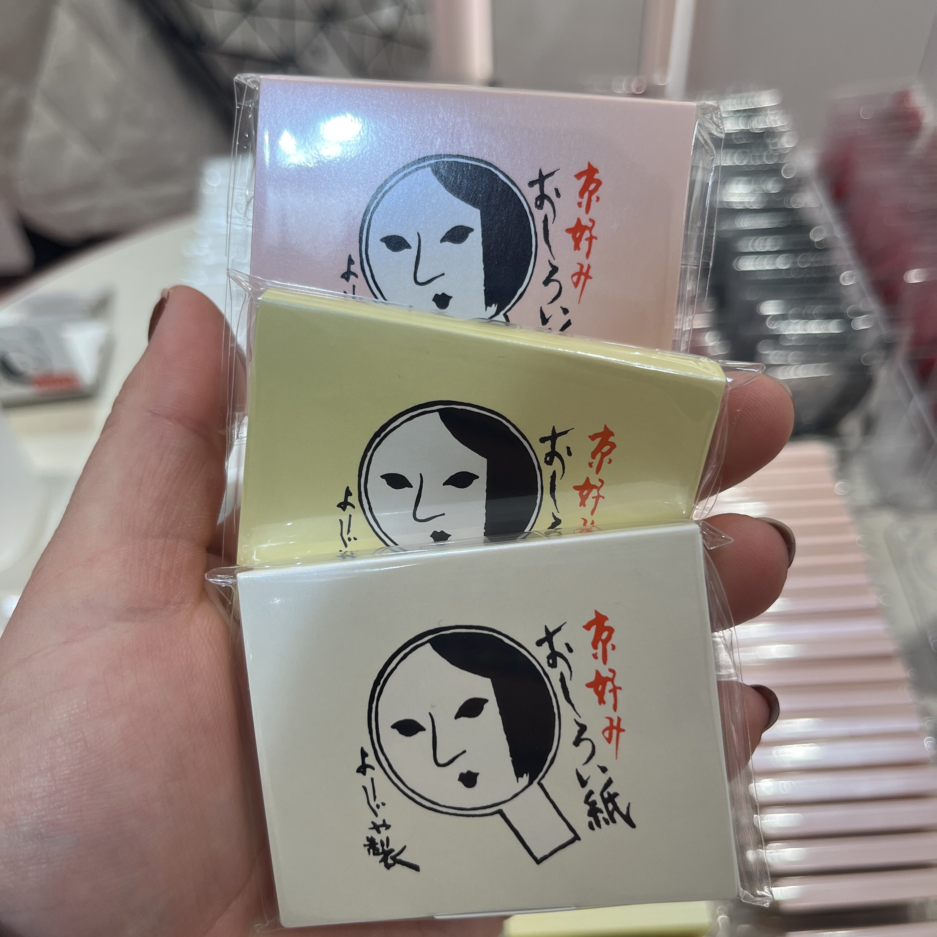 日本原装yojiya优佳雅吸油吸油纸/膜