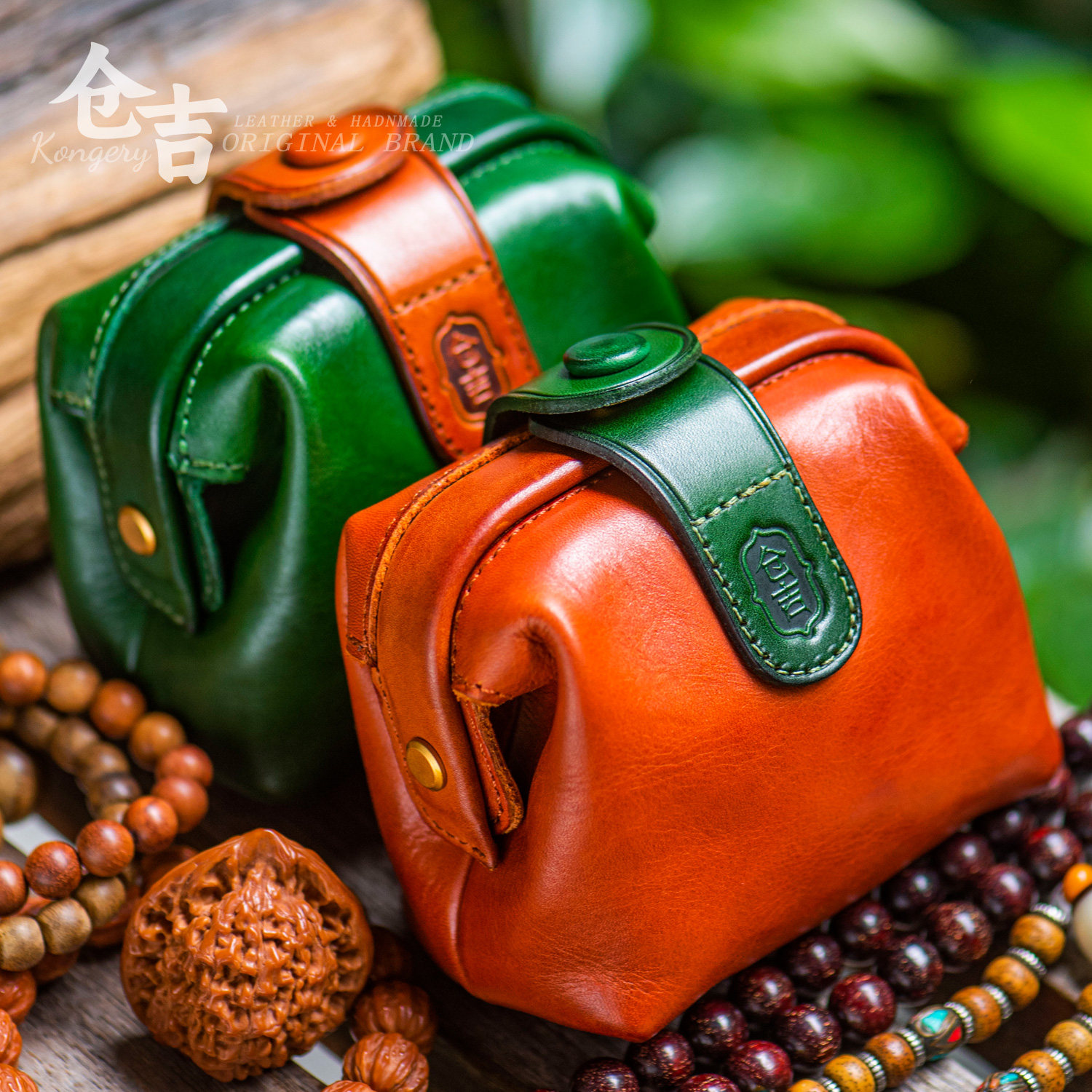 【珍品雅藏】文玩收纳袋仓吉手工牛皮核桃手串首饰收纳随身口金包,箱包皮具/热销女包/男包,男士包袋,淘宝优惠券,粉丝福利购,淘宝优惠卷