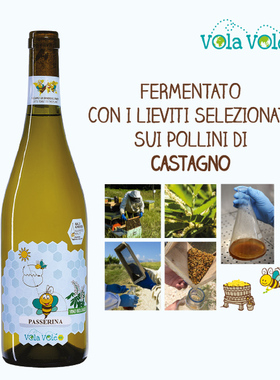 VOla VOle 小蜜蜂有机干白葡萄酒 天然酵母 清新花蜜风味