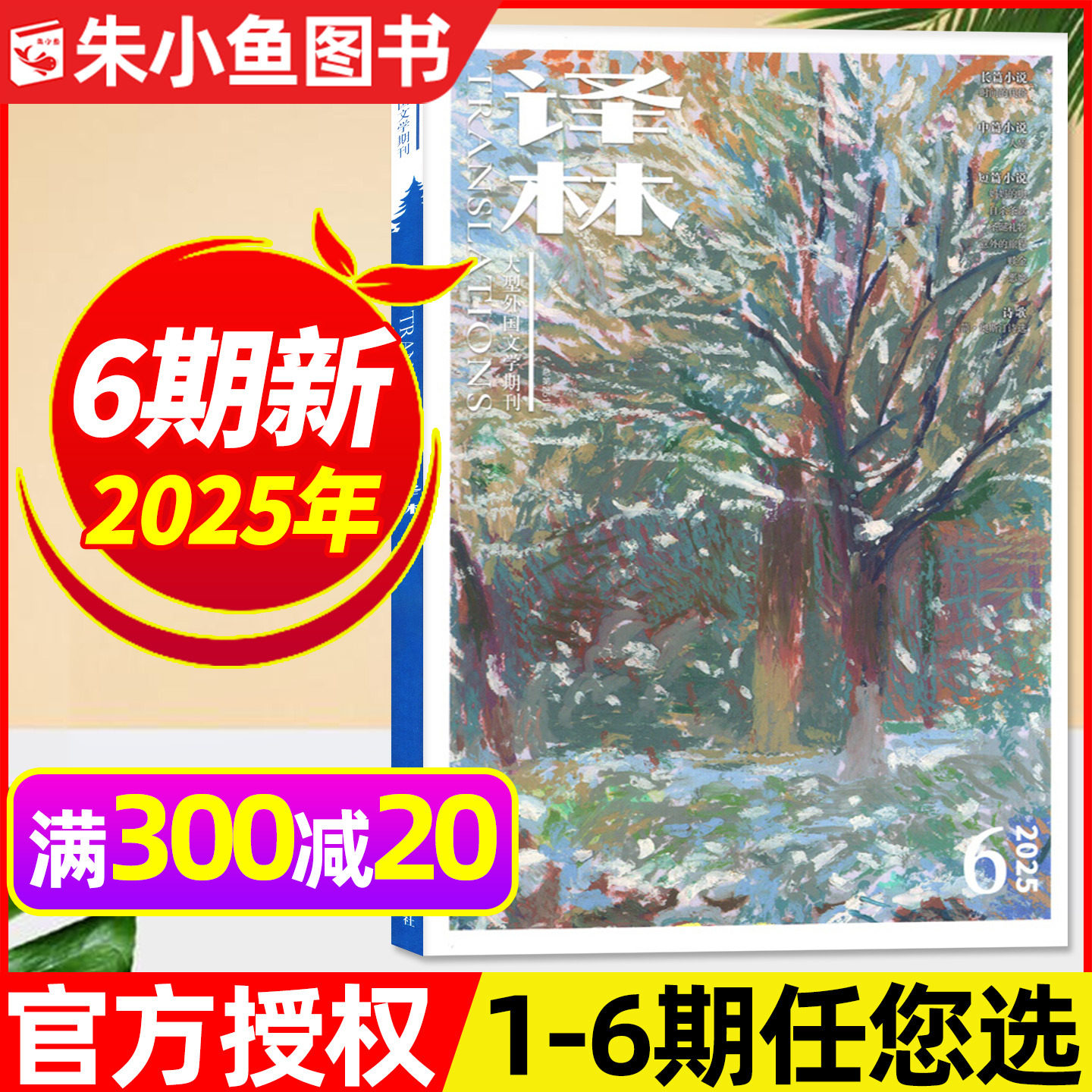 译林杂志2025年6期/2026全年订阅
