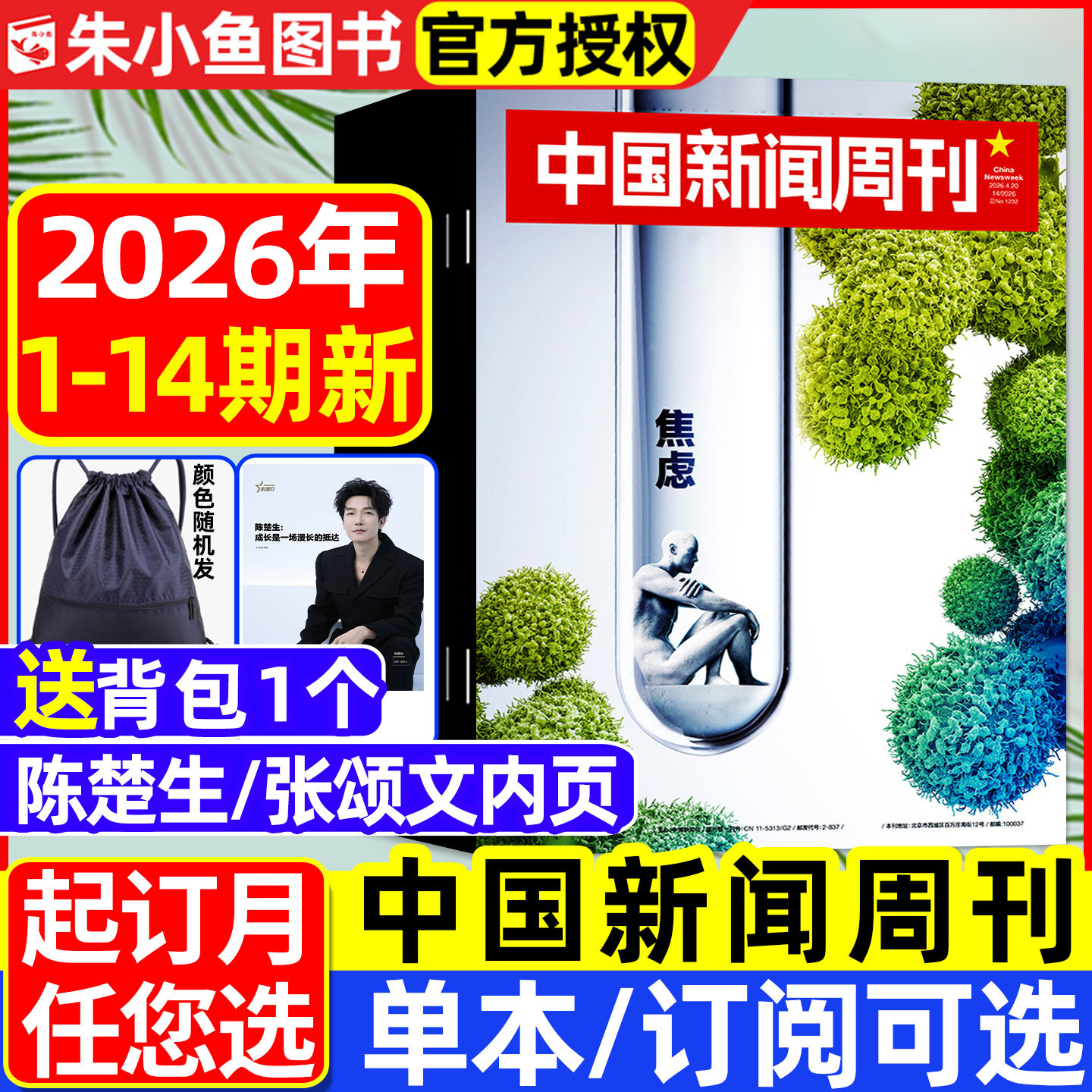 【AI风暴】中国新闻周刊杂志2025年12月45/46期【2026全年/半年订阅】壁画之魂AI正版财经资讯南风窗看天下三联生活周刊过刊