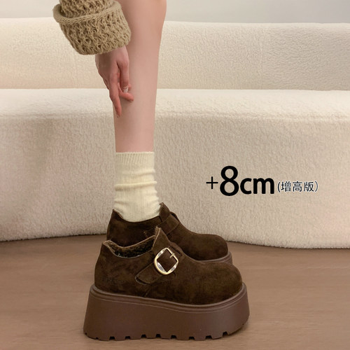 2025冬季新款雪地靴乐福棉鞋