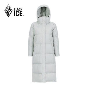 549元包邮 黑冰 F8960 女子650蓬长款羽绒服