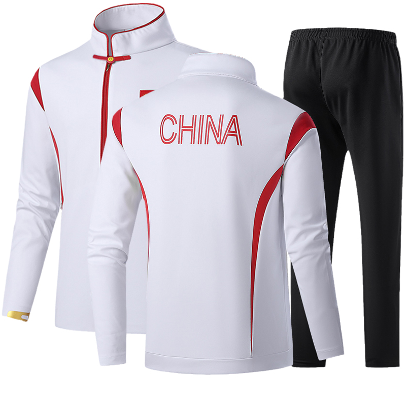 中国队男女长袖外套运动会出场服