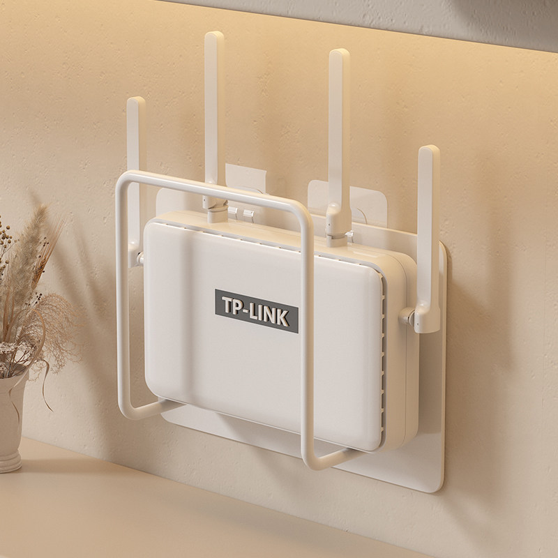 wifi路由器放置架机上盒置物架墙上墙壁收纳盒挂墙电视机架子放的