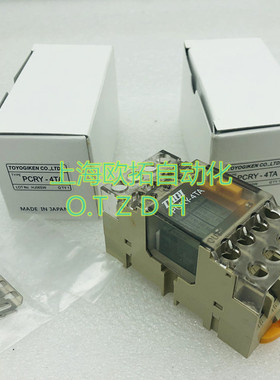 PCRY-4TA 原装日本TOGI东洋技研 PCRY-4TA DC24V继电器模块 现货