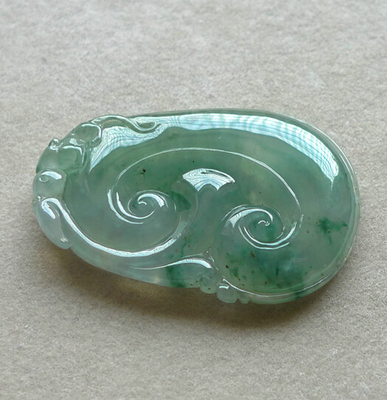 老坑冰种飘花大件天然翡翠a货