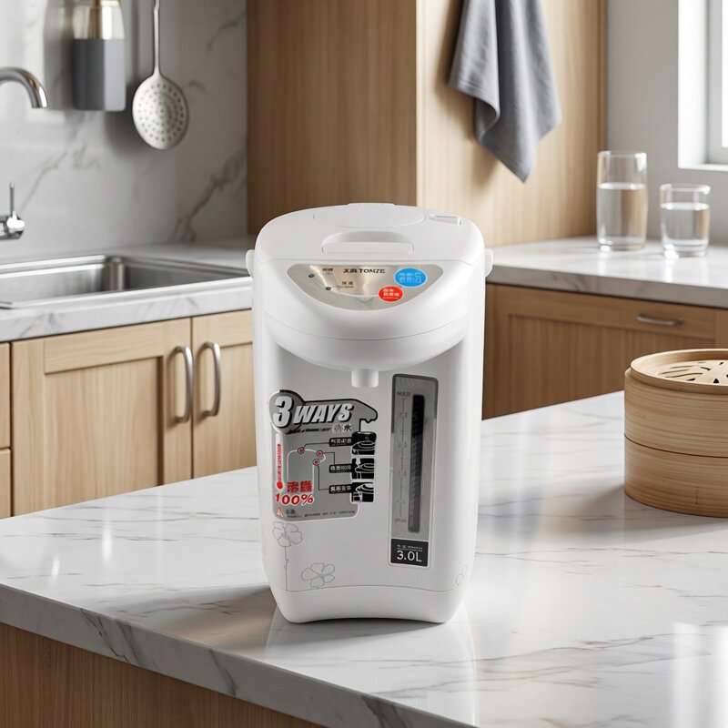 恒温热水壶家用大容量电热水瓶饮水机智能自动烧水壶保温一体3L