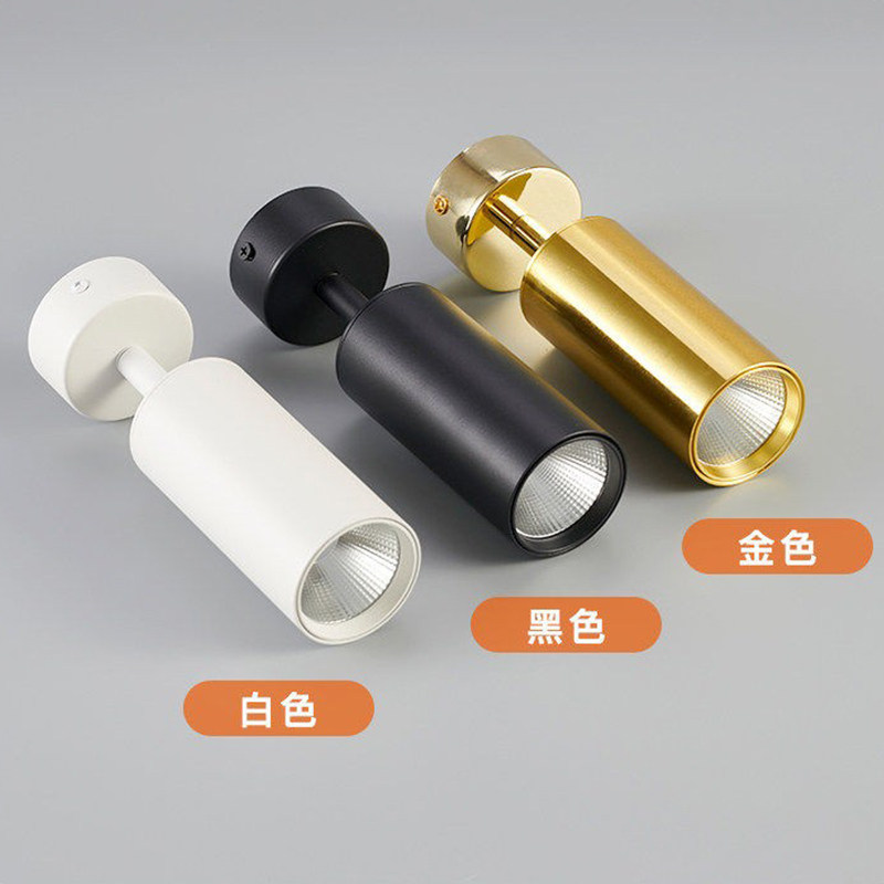 明装全光谱可调聚光射灯