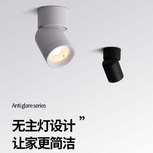 LED明装可调角射灯天花灯