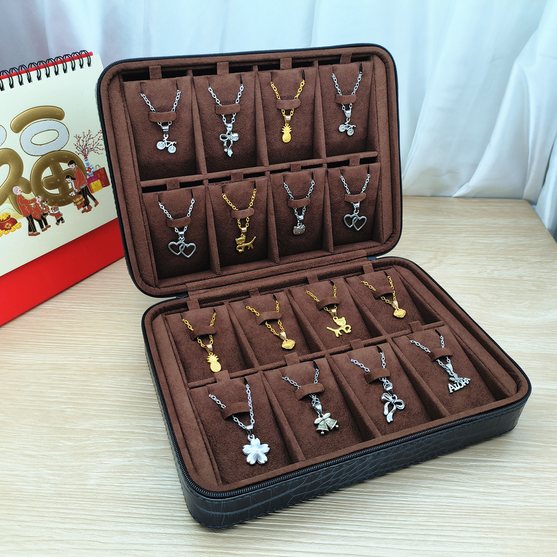 纯手工项链收纳盒冰点促销