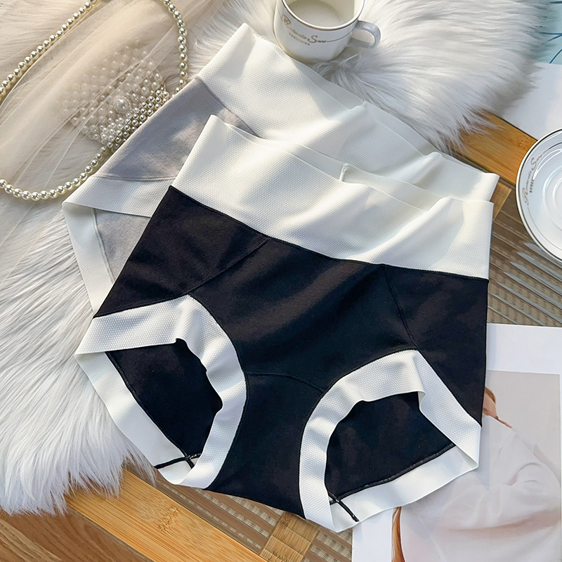 大码高腰内裤女收腹收小肚子棉质