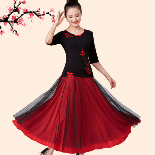 夏季广场舞服装新款短袖中老年