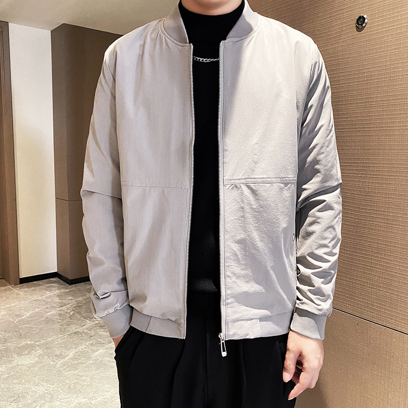 JK2262P78控108男士百搭外套简约男装短款秋新款上衣潮流夹克衫,男装夹克,星座1101-1