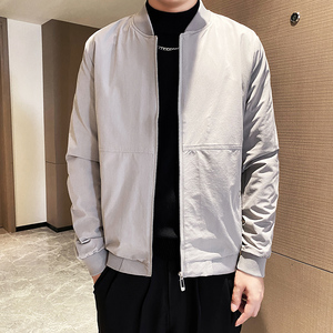 JK2262 P78控108 男士百搭外套简约男装短款秋新款上衣潮流夹克衫图片