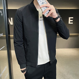 控118男士百搭外套简约男装短款春季上衣潮流夹克衫，男装夹克，星座1101-1