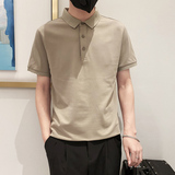 6888-特P38控58 不起球不褪色不变形9色纯色POLO衫男士短袖卡其色,男装T恤,星座1101-1,四季星座 6888-特P38控58 不起球不褪色不变形9色纯色POLO衫男士短袖卡其色,男装T恤,星座1101-1,四季星座