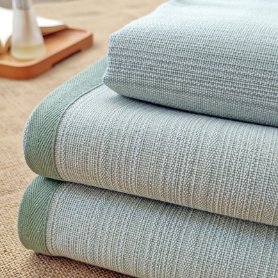 学生宿舍单人床单纯棉老粗布凉席