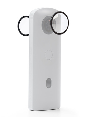 适用理光Ricoh Theta SC2/S/V运动相机粘贴式镜头保护防刮高透明