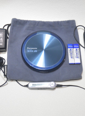 松下CD随身听SL-CT790全套蓝色