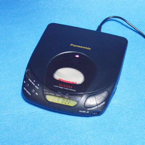 怀旧纯日产松下cd随身听发烧hifi