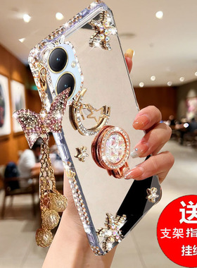 适用于vivoy35十手机壳y35m+十防摔女步步高全包维沃丫35+镜面viv0的保护套vovo水钻vⅰv0女款vivo外壳ⅴⅰvo