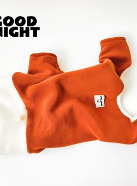 Goodnight晚安法斗巴哥恶霸宠物衣服法斗衣服保暖加厚定制四脚衣