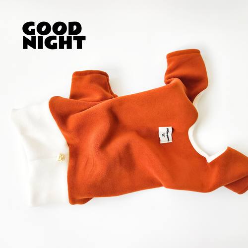 Goodnight晚安法斗巴哥恶霸宠物衣服法斗衣服保暖加厚定制四脚衣