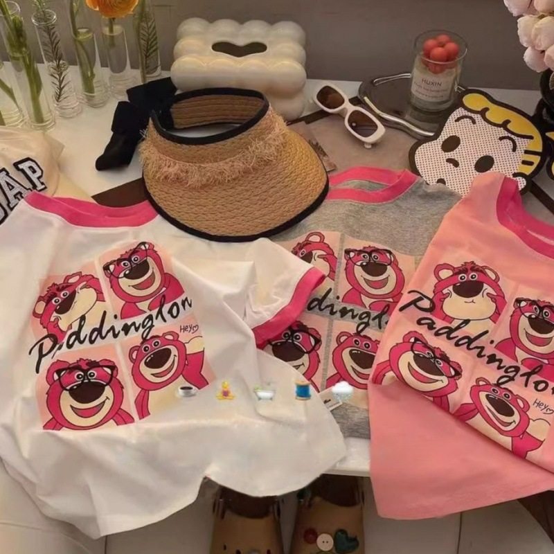女童纯棉夏季T恤新款中小童宝宝