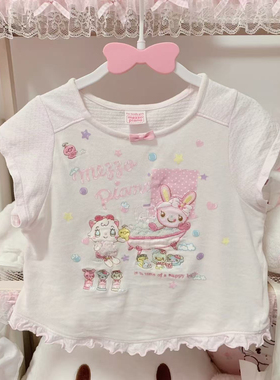 软妹RichGirl少女软妹mp日系萌系T恤新款甜美卡通兔兔短袖