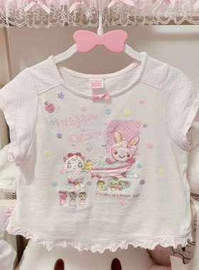 软妹RichGirl少女软妹mp日系萌系T恤新款甜美卡通兔兔短袖