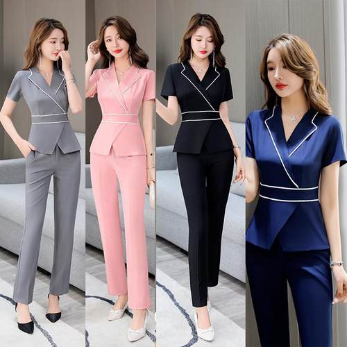 足浴足疗店技师工作服女春夏新款美容院美容师服装采耳师工作服