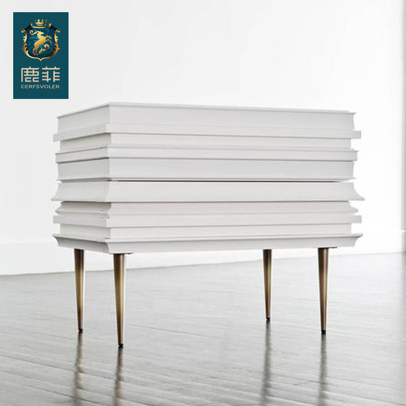 鹿菲家具定制 新古典实木家用餐边柜 热销精品美式金属小方桌斗柜|msdalam kategori perabot kediaman, kabinet, lain Kabinet - dari Buy2taobao.com untuk memberikan perkhidmatan ejen Taobao profesional membeli