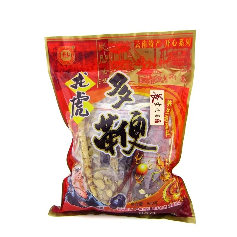 云南舒弘传统滋补品 酒药包  龙虎多鞭 500g 酒料包