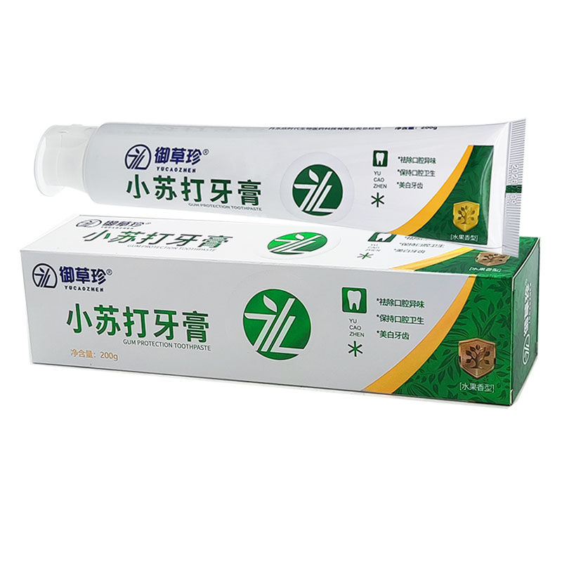 御草珍小苏打牙膏200g大支装