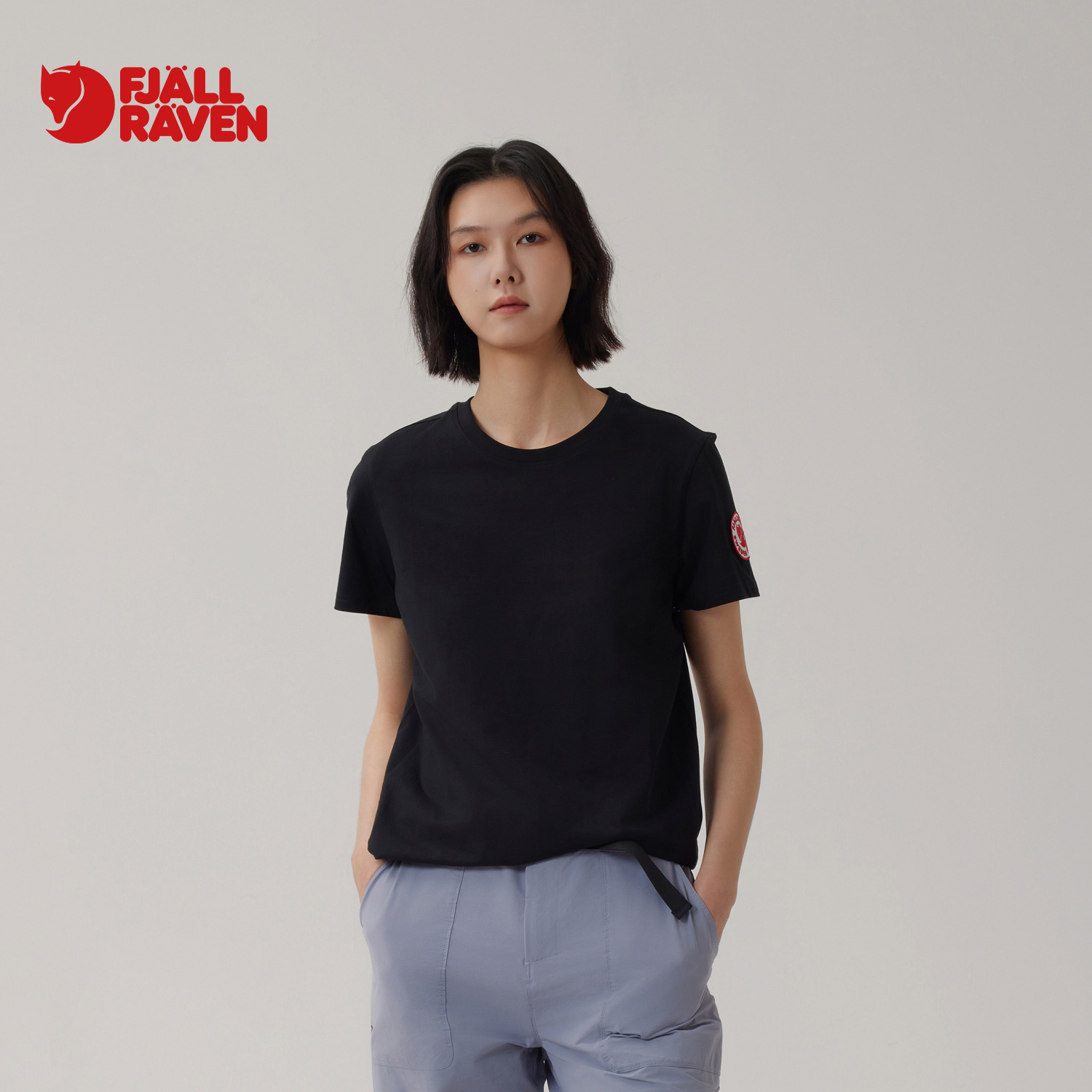 Fjallraven/北极狐 女士运动短袖休闲t恤 2024户外透气 0