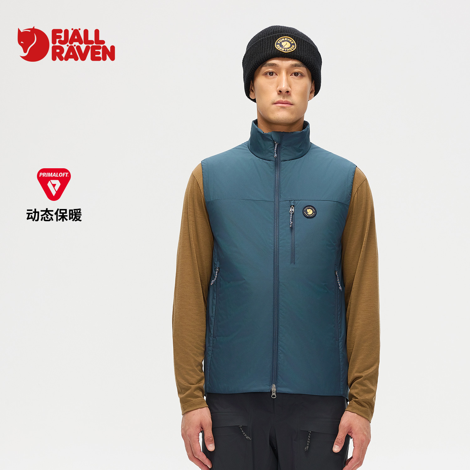 北极狐 25秋冬新款Bergtagen户外轻量保暖p棉男士棉马甲 12500164