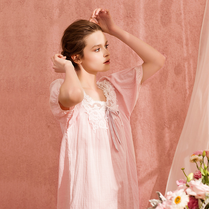 嘉德丽亚女士棉睡衣套