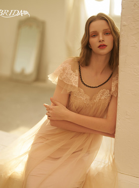 CA BRIDA【Kiss me】春夏新品法式风情超细网纱复古公主睡裙P110