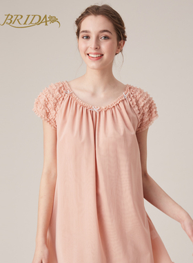 CABRIDA嘉德丽亚【蓬蓬裙】圆领蝴蝶结耳边公主蓬蓬裙CHS4I559C1