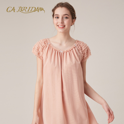 CABRIDA嘉德丽亚【蓬蓬裙】圆领蝴蝶结耳边公主蓬蓬裙CHS4I559C1