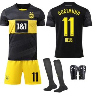 2425DT客场球衣11号罗伊斯9阿莱10桑乔马伦男成人儿童足球服套装