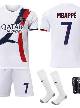 2425巴黎PSG客场球衣7号姆巴佩10登贝莱19李康仁30梅西足球服套装