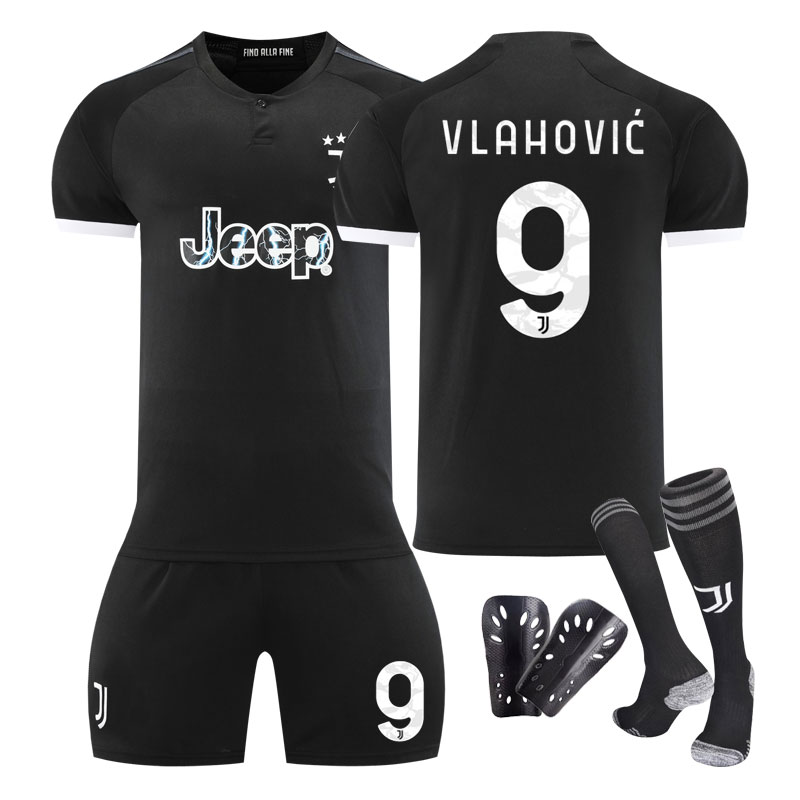 2324尤文二客球衣短袖套装定制