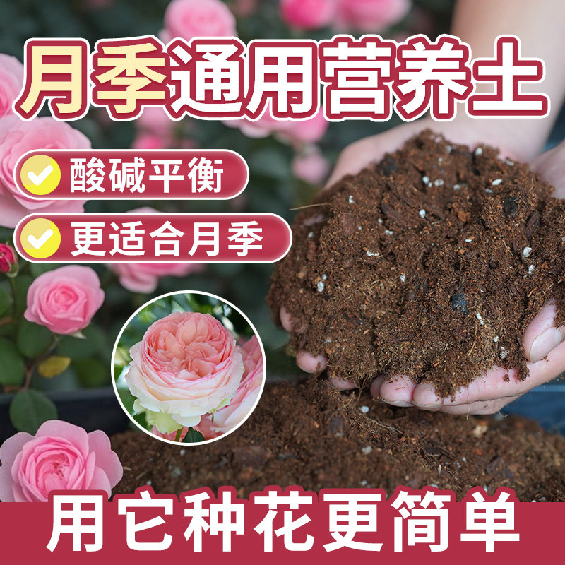 园艺家月季通用营养土养花种菜有机土蔬菜果树种植土壤泥炭土泥土,鲜花速递/花卉仿真/绿植园艺,介质/营养土,淘宝优惠券,粉丝福利购,淘宝优惠卷