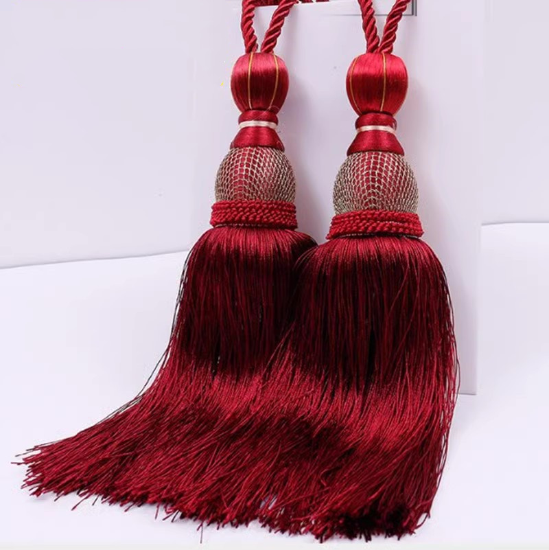 流苏穗子大红中国结挂件吊顶装饰