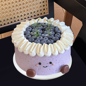 蛋糕模型仿真新款 卡通水果塑胶假蛋糕橱窗摆放样品摄影道具可定制