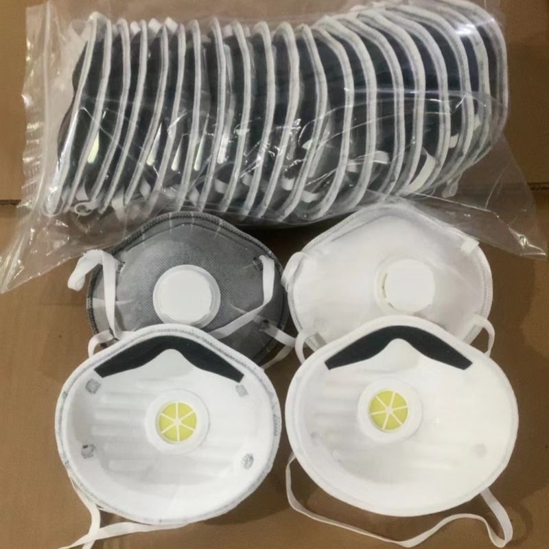 kn95杯型防尘口罩工业粉尘打磨防